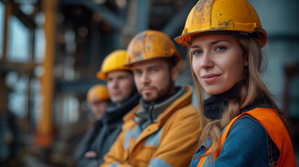 Echipa SIGROMID Suceava formată din ingineri și diriginți de șantier, profesioniști în construcții industriale